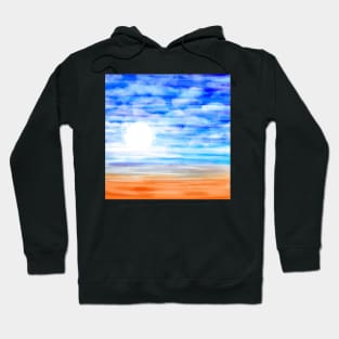 Watercolor Seascape Hoodie